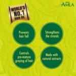 Dabur Amla Hair Oil for Strong, Shiny Hair - 300ml - Image 4