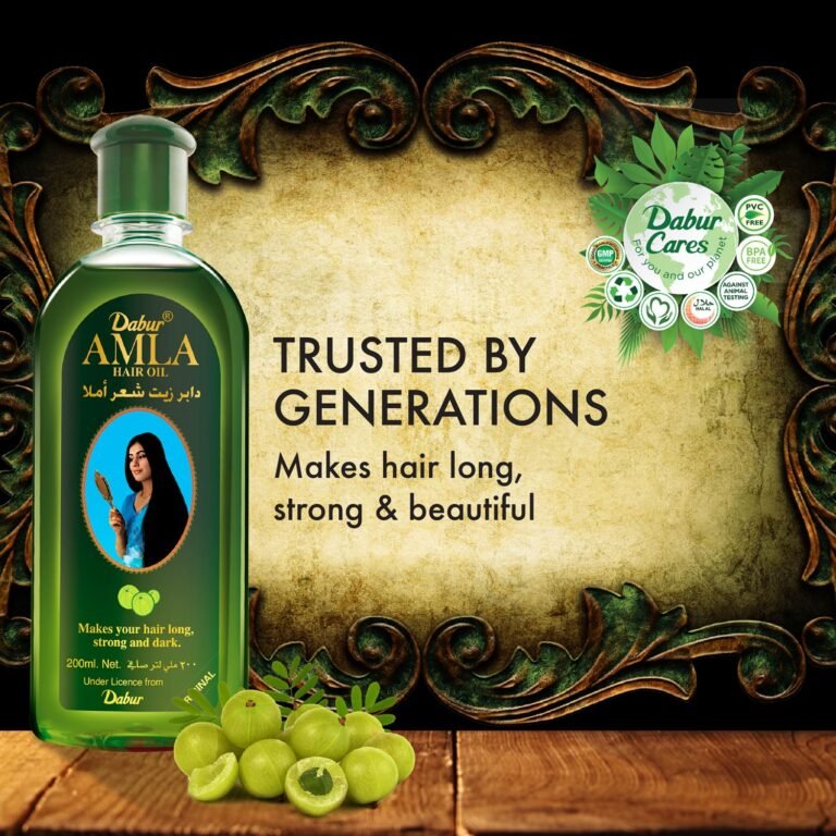 Dabur Amla Hair Oil for Strong, Shiny Hair - 500ml - Image 2
