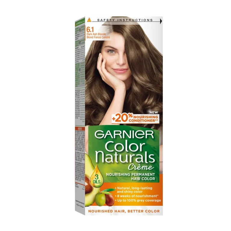 Garnier Color Naturals Creme Hair Color Dark Ash Blonde 6.1 - Image 1
