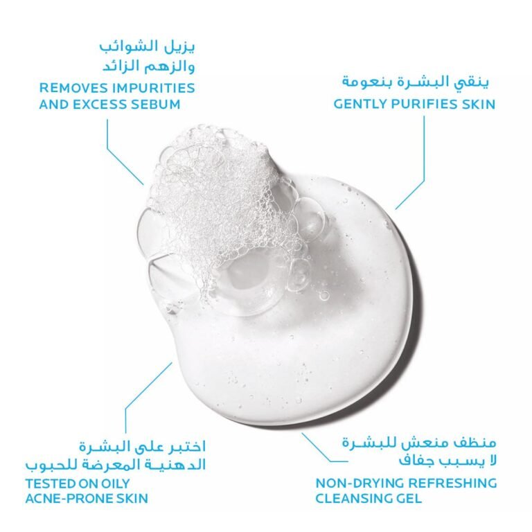 La Roche-Posay Effaclar Acne Foaming Cleansing Gel for Oily and Acne Prone Skin 200 ml - Image 4