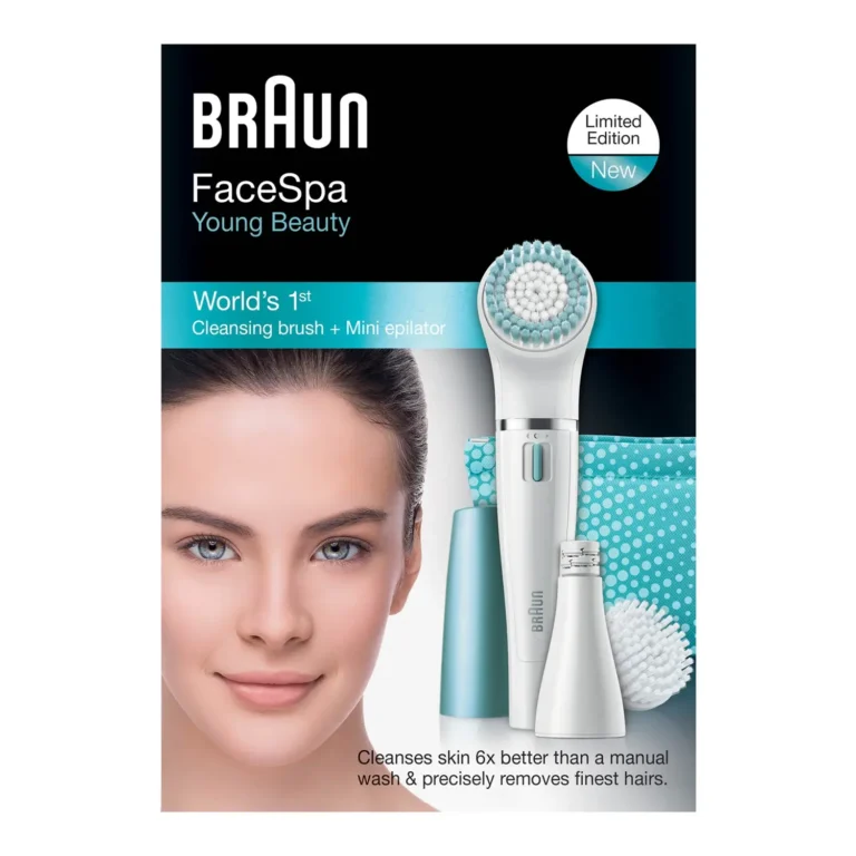 Braun FaceSpa Young Beauty + Cleansing Brush 832E | Limited Edition Gift Set - Image 1