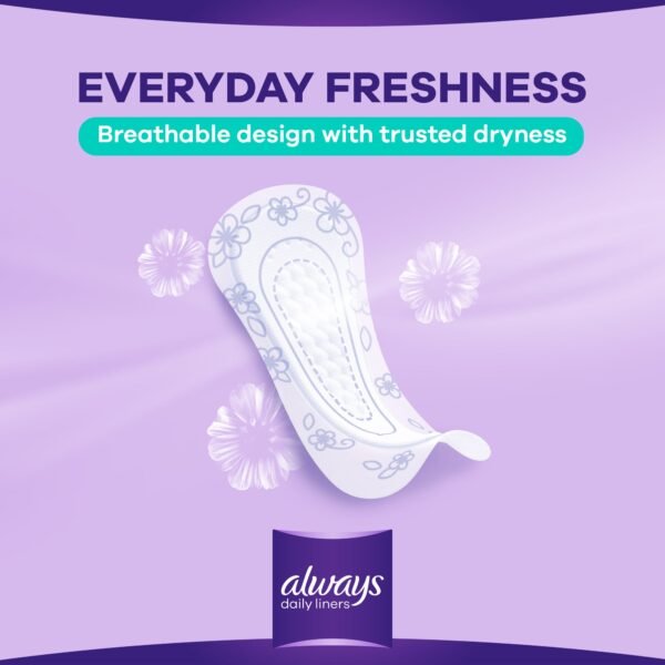 Always Pantyliner Comfort Protect Normal 80 Pcs - Image 4