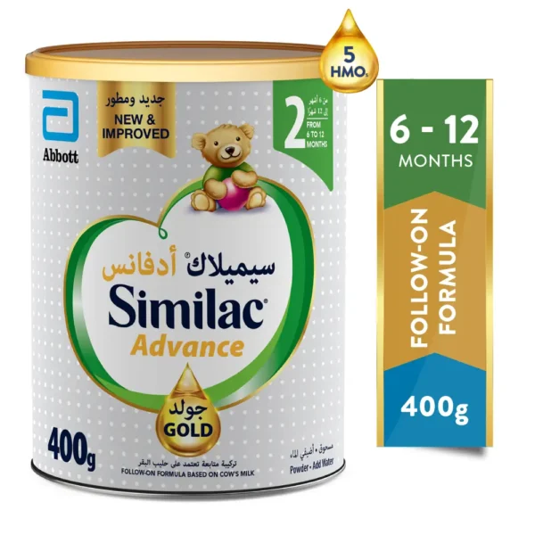 Similac Gold Milk Infant Formula (2) 400 gm - Image 1