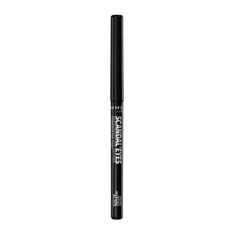 Rimmel Scandal'Eyes Auto Liner 001 Intense Black - Professional Eyeliner Pencil - Image 3