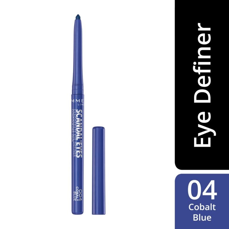 Rimmel London Scandal'Eyes Auto Eyeliner Pencil 004 - Cobalt Blue - Image 2