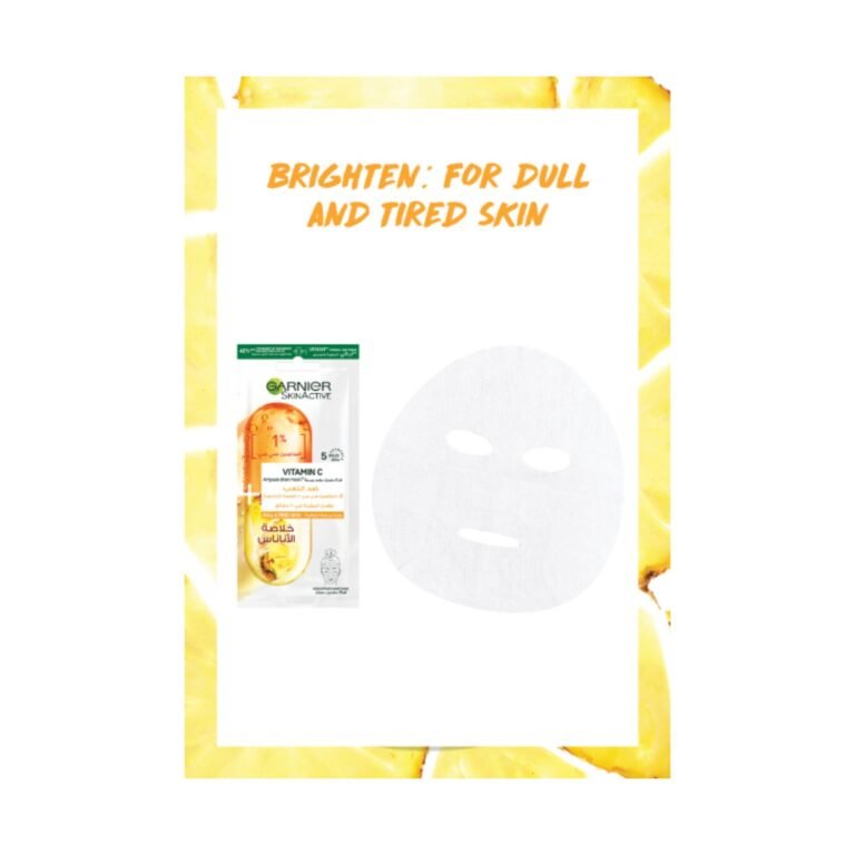 Garnier Tissue Mask Ampoule Pineapple 1 pc - Image 4