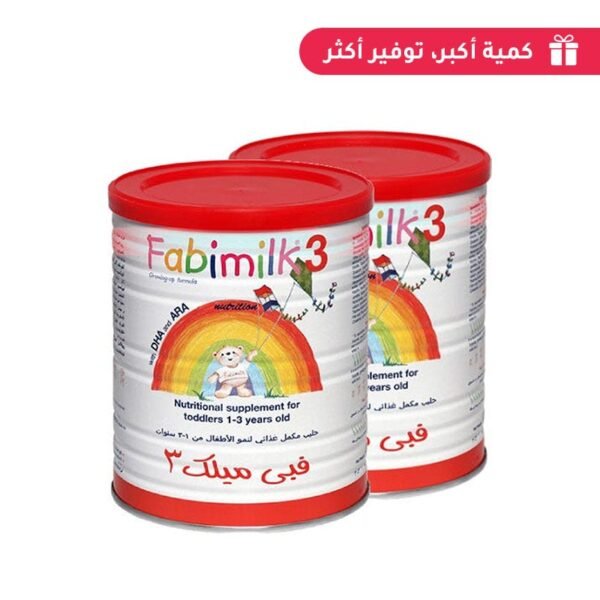 Fabimilk Growing-Up Milk, Stage 3 (1-3 Years), Twin Pack 2 x 900g - Image 3