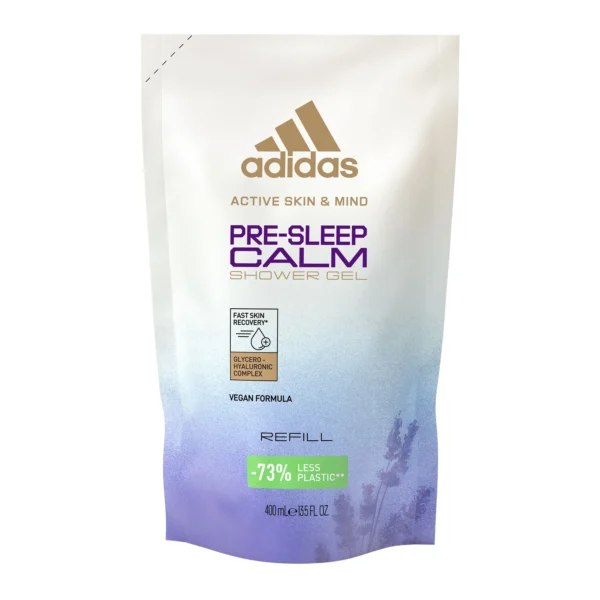 Adidas Pre-Sleep Calm Women Shower Gel Refill 400 ml - Image 1