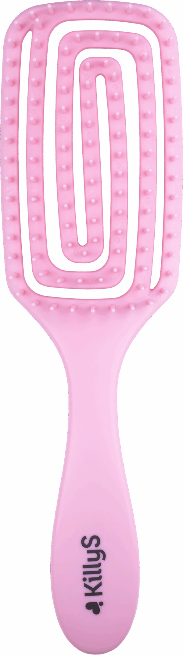 KillyS Hairbrush with Peach Scent - Gentle, Tangle-Free Styling - Image 2
