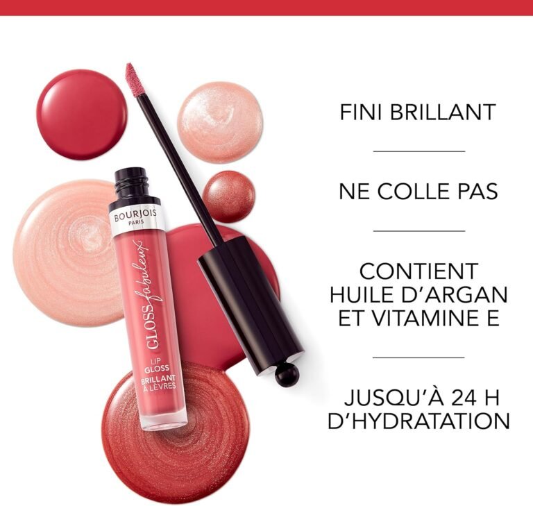 Bourjois Gloss Fabuleux - 12 Truly Grapeful: Luxurious Lip Gloss - Image 4