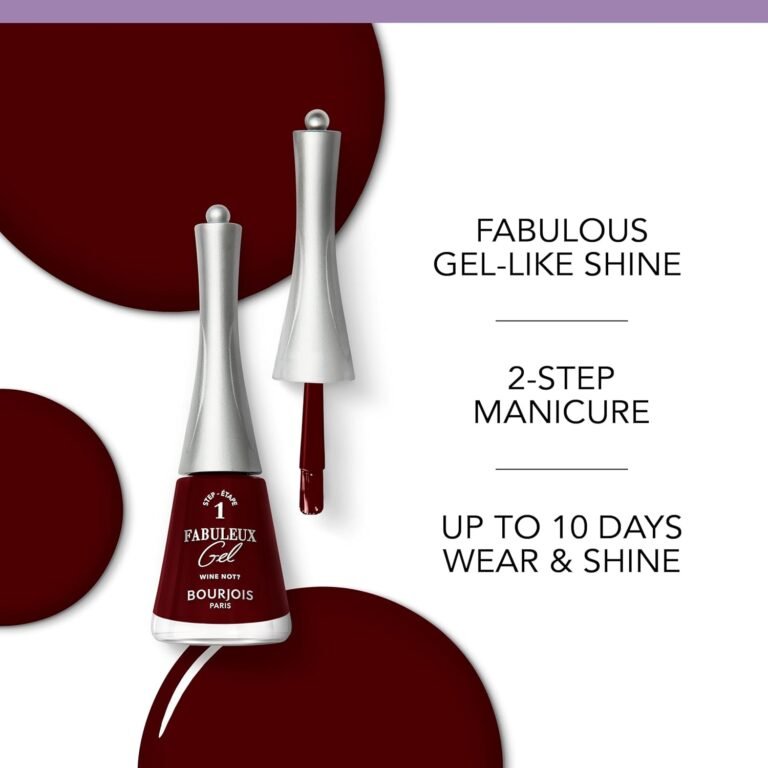 Bourjois Fabuleux Gel Nail Polish 260 Happily Pink - Pink - 9 ml - Image 5