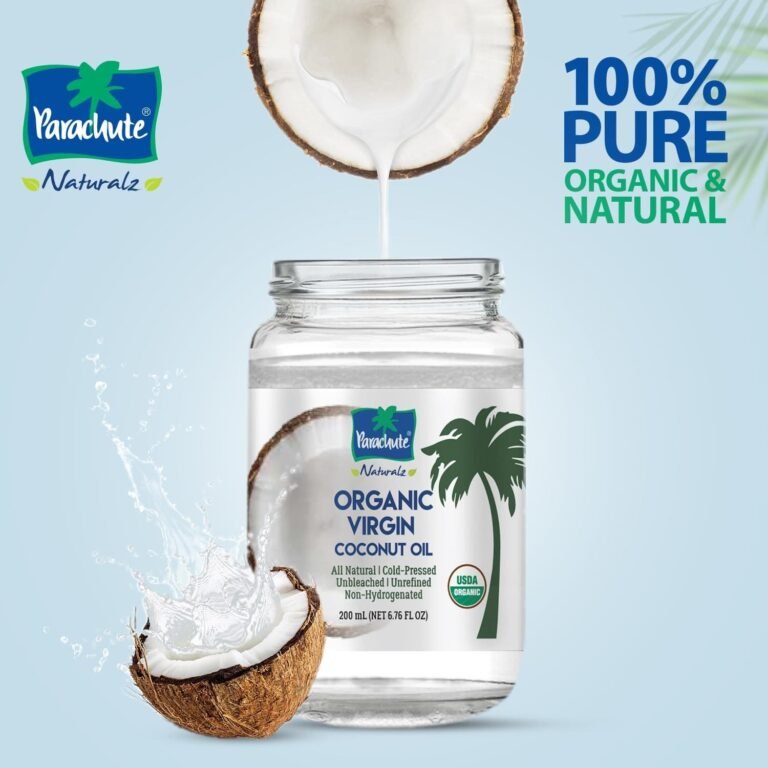 Parachute Naturalz Organic Virgin Coconut Oil - 200ml - Image 2