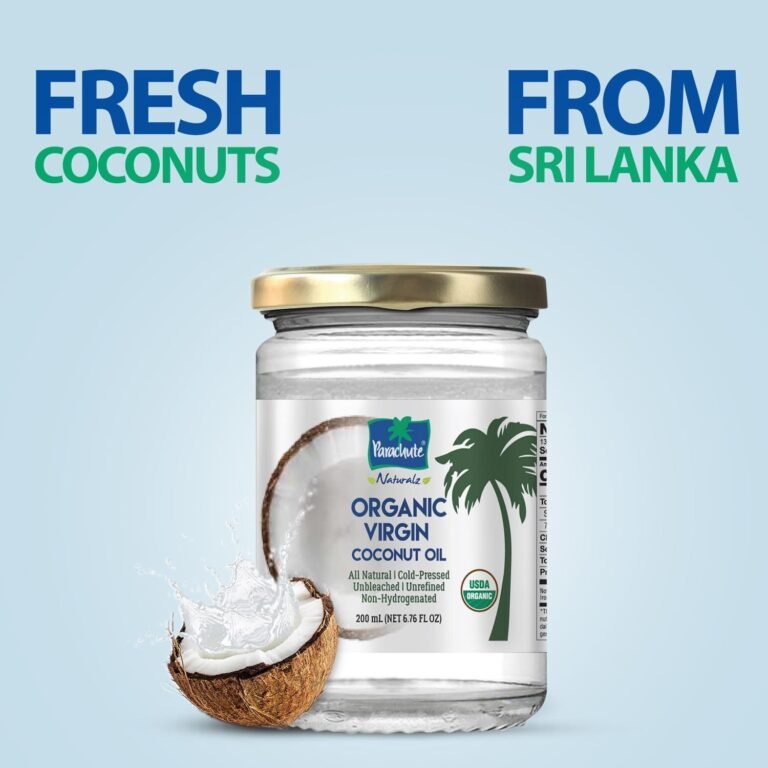 Parachute Naturalz Organic Virgin Coconut Oil - 200ml - Image 4