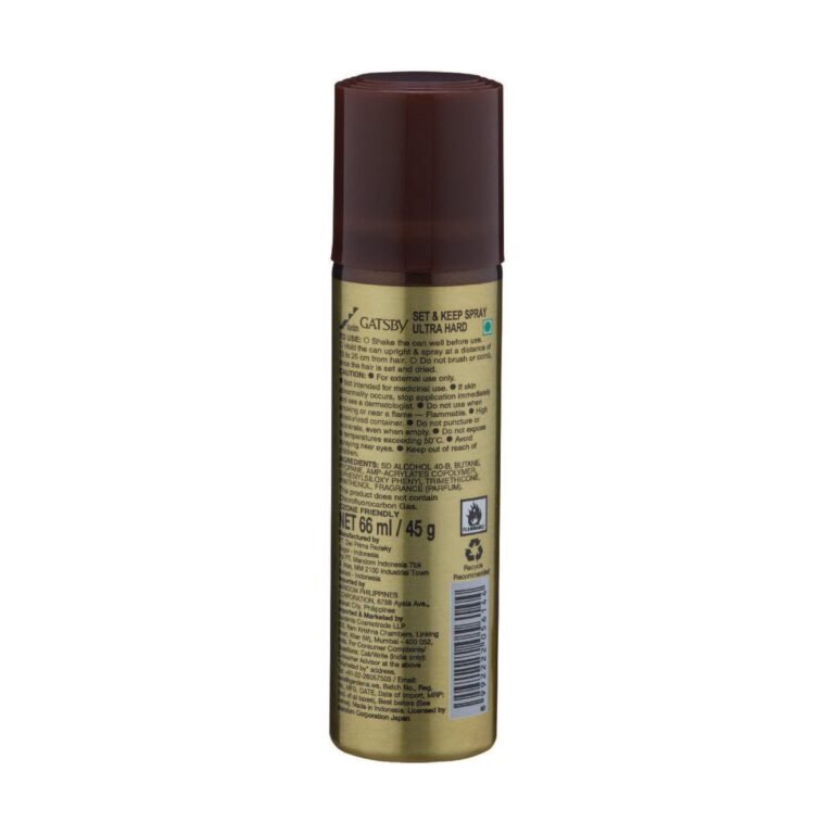 Gatsby Hair Spray Ultra Hard 66 ml - Image 2