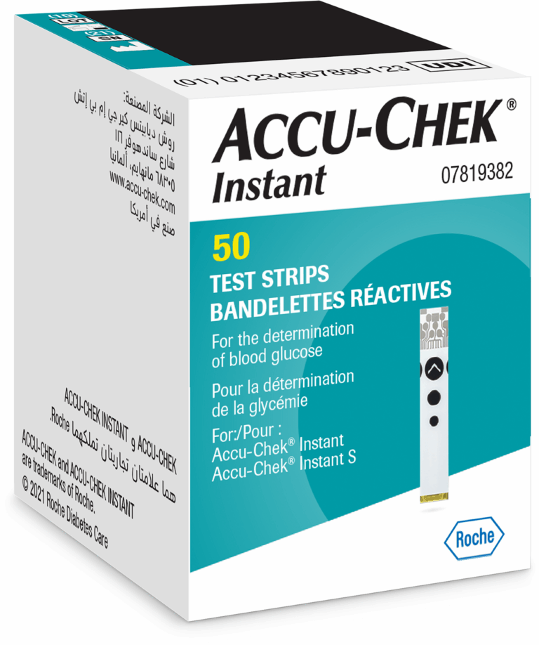 Accu-Chek Instant Blood Glucose Test Strips 50 pcs - Image 1