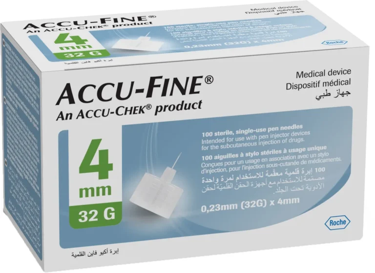 Accu-Chek Accu-Fine Pen Needles 4Mm 32G 100 Pcs - Image 1