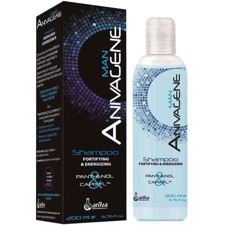 Anivagene Shampoo Fortifying And Energizing Men 200 ml - Image 1