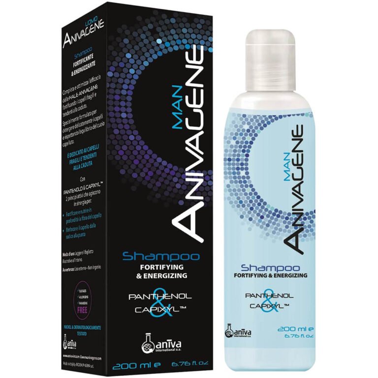 Anivagene Shampoo Fortifying And Energizing Men 200 ml - Image 3