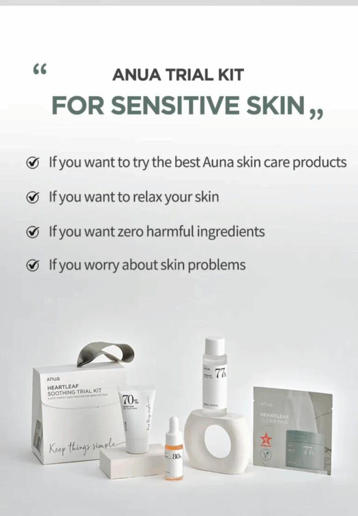 Anua Heartleaf 77% Soothing Trial Kit - Image 3