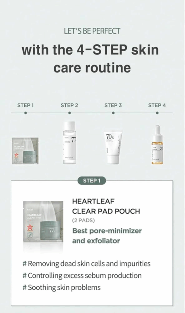 Anua Heartleaf 77% Soothing Trial Kit - Image 4