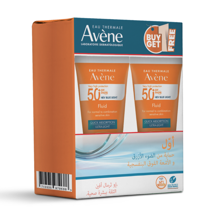 Avene Fluid Spf 50 Kit (1+1) 50ml - Image 1