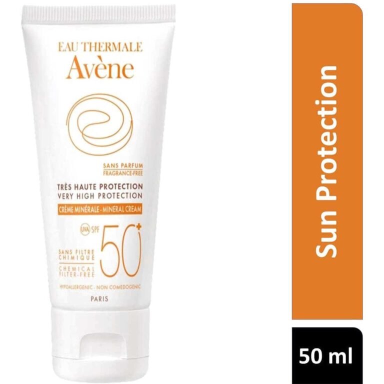 Avene Sun Block Cream Intol SPF 50 Fragrance Free 50 ml - Image 1