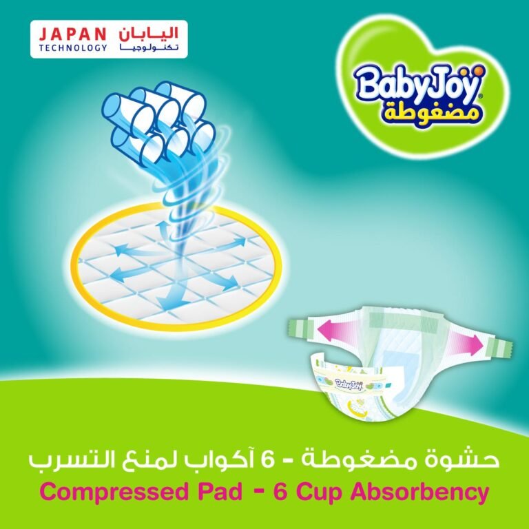 BabyJoy Size (5) Mega Box 104 Diapers - Image 3