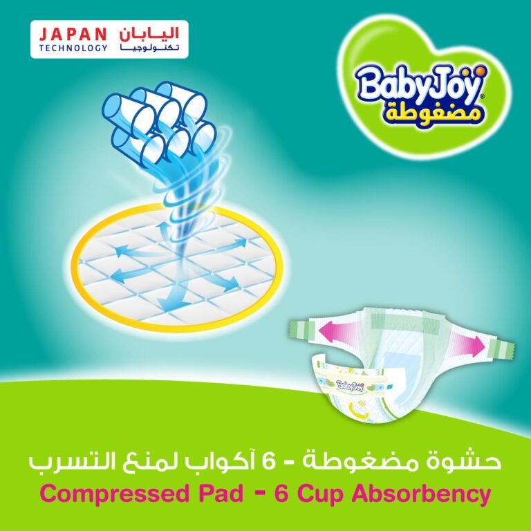 BabyJoy Size 6 Giant Pack 46 Diapers - Image 3
