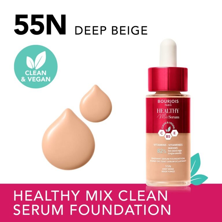 Bourjois Healthy Mix Serum Foundation 55 Dark Beige 30 ml - Image 2