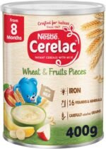 Cerelac Baby Cereal Wheat & Fruit Pieces 400g - Complete Nutrition for Your Baby
