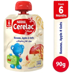 Cerelac Fruit & Oats Puree for Babies 6+ Months - 90g
