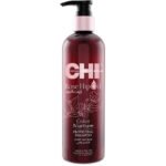 CHI Rose Hip Oil Protecting Shampoo for Color-Treated Hair 340ml - Image 3