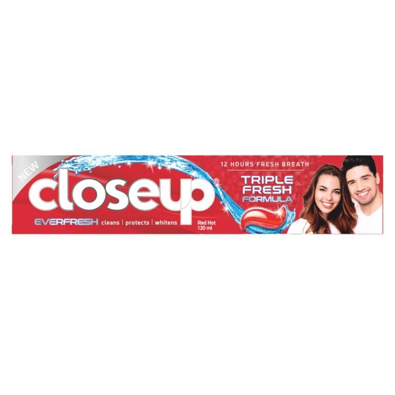 Close Up Toothpaste Active Gel Red Hot 120 ml - Image 1