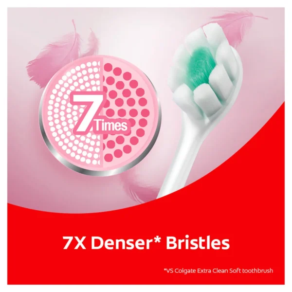 Colgate Foamsoft Dense Soft Toothbrush - 2 Pack - Image 4