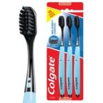 Colgate Charcoal Toothbrush - Ultra Soft & High Density (3 Pcs) - Image 3