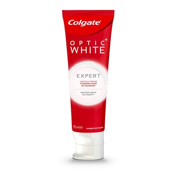 Colgate Optic White Expert Whitening Toothpaste 75ml - Image 4