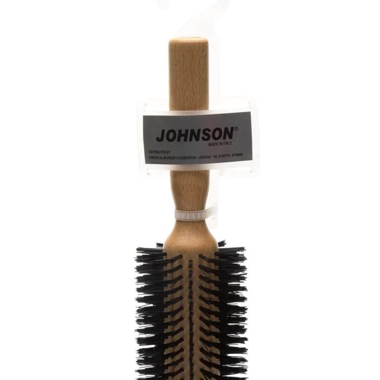 Johnson Beauty Wooden Hair Brush 285 - For Perfect Styling - Image 3