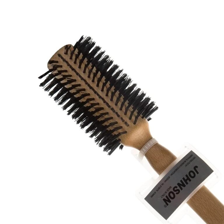 Johnson Beauty Wooden Hair Brush 285 - For Perfect Styling - Image 4