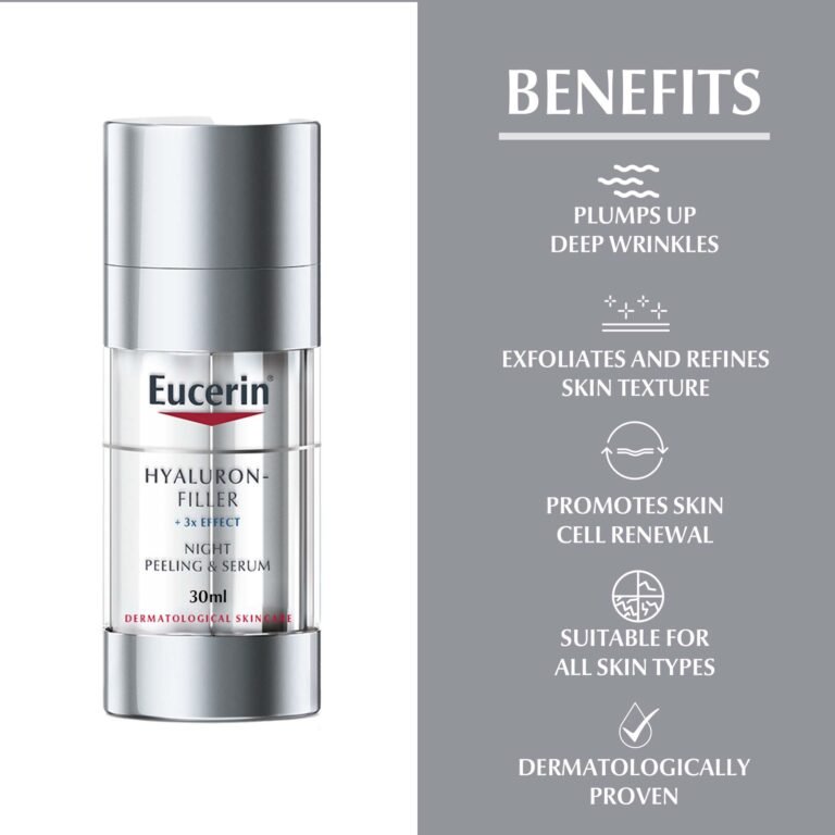 Eucerin Hyaluron Filler Night Peeling & Serum 30 ml - Image 3