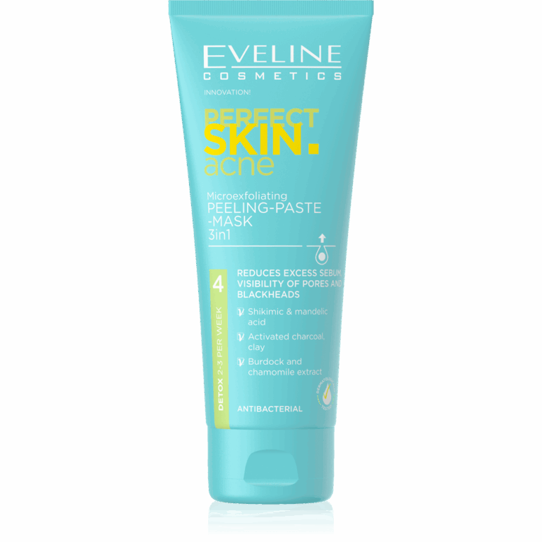 Eveline Perfect Skin Acne Peeling Mask 3in1 75ml - Image 1