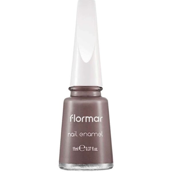 Flormar Nail Enamel 427 - Brown: Long-Lasting Shine - Image 1
