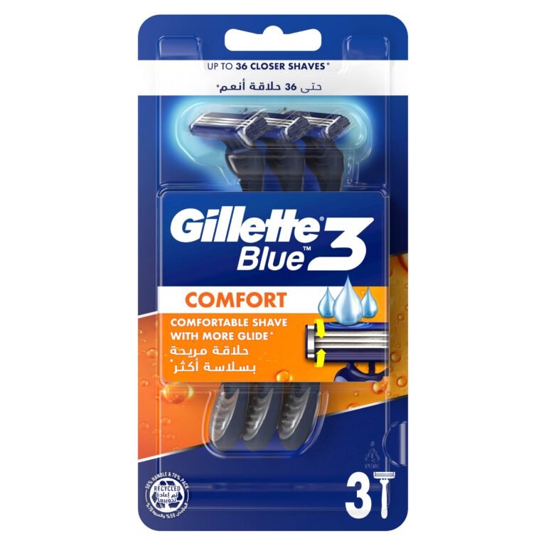 Gillette Razor Disposable Blue3 Comfort 3 pcs - Image 2