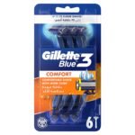 Gillette Razor Disposable Blue3 Comfort 6 pcs - Image 2
