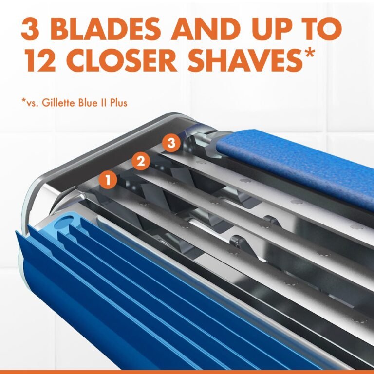Gillette Razor Disposable Blue3 Comfort 6 pcs - Image 4