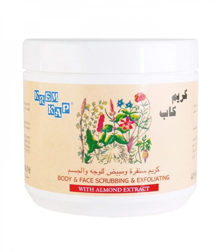 Krem Kap Exfoliating Face & Body Scrub Almond 500ml - Image 1