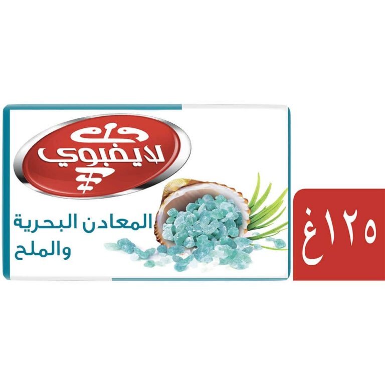 ⁦ليفبوي صابونة المعادن و الملح (3+1) 125 مل⁩ - الصورة ⁦1⁩