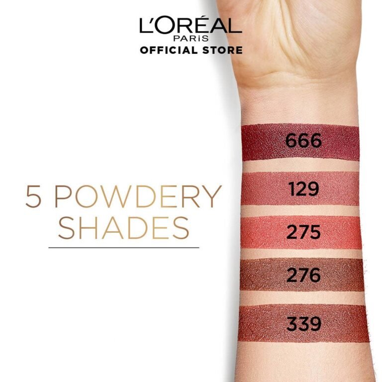 Loreal Cr Slim Matte Intense 339 Le Wood Brulant Luxury Lipstick - Image 3