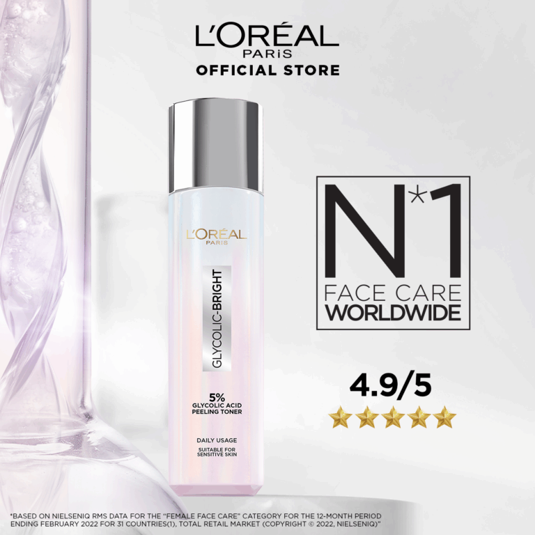 Loreal Glycolic-Bright Glowing Peeling Toner 128ml - Image 5