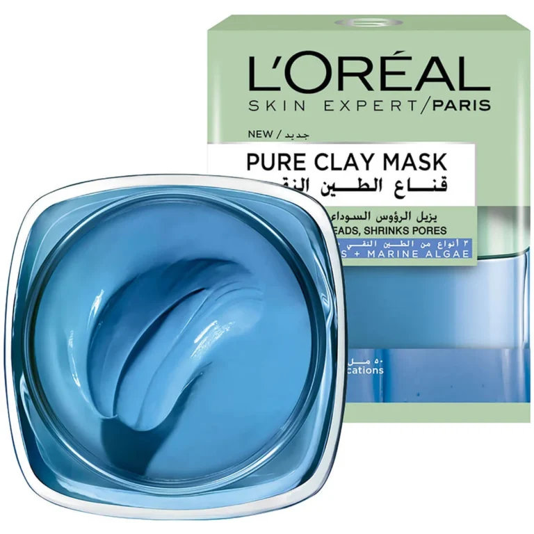 Loreal Pure Clay Mask Clears Blackheads 50 ml - Image 1