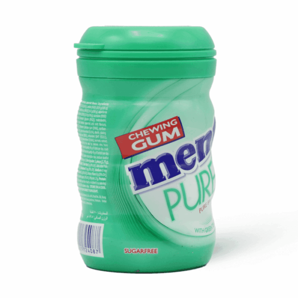 Mentos Pure Fresh Spearmint Gum Bottle 50 Pcs - Image 3